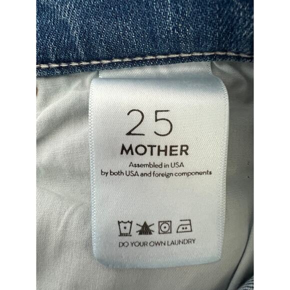 MOTHER The Mid Rise Dazzler Ankle - I wet my plants - Size 25 - Picture 7 of 9